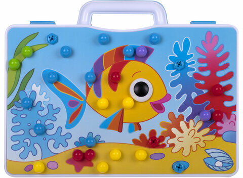 Конструктор с шуруповертом РАЗВИВАЮЩИЙ 247 деталей, BRAUBERG KIDS, 665204