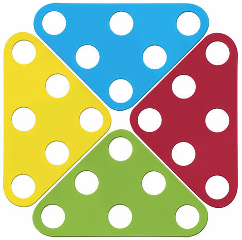 Конструктор с шуруповертом РАЗВИВАЮЩИЙ 247 деталей, BRAUBERG KIDS, 665204