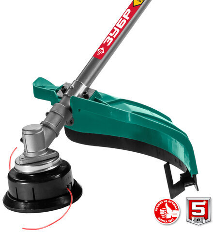 Триммер электрический ЗУБР КСВ-42-1700, 1700 Вт, 7500 об/мин, ширина скашивания 42 см, КСВ-42-1700