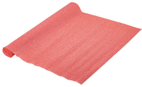 Бумага гофрированная/креповая (ИТАЛИЯ) 140 г/м2, 50х250 см, коралловая (901), BRAUBERG FIORE, 112585