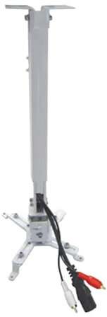 Кронштейн для проектора потолочный CLASSIC SOLUTION CS-PRS-2, 3 степени свободы, высота 43-65 см, 20 кг, белый