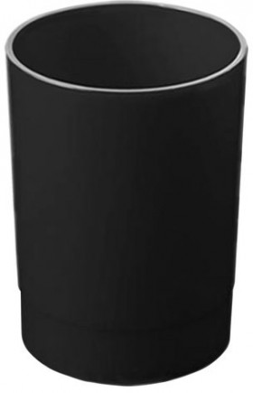 Подставка-органайзер (стакан для ручек), 70х70х90 мм, черный, ОФ777
