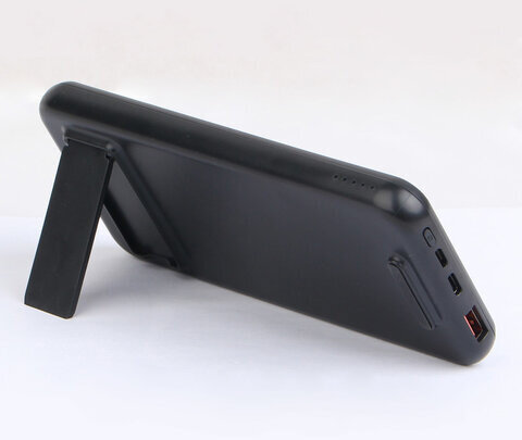 Аккумулятор внешний POWER BANK 10000 mAh, CACTUS CS-PBFSRT-10000, 1 USB, беспроводная зарядка, 1205753