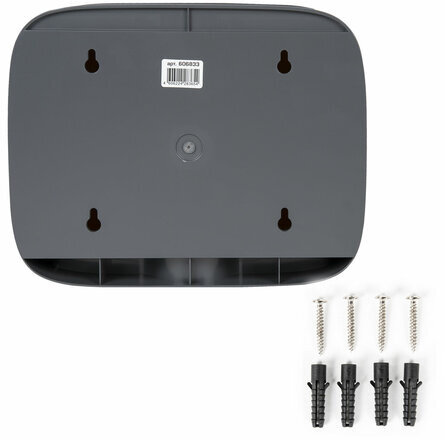 Диспенсер для полотенец ULTRA LAIMA PROFESSIONAL (Система H2), Z-сложения, малый, белый, ABS-пластик, 606833