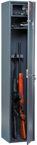 Сейф оружейный AIKO &quot;Чирок 1528&quot;, 1500х300х285 мм, 24 кг, на 3 ствола, 2 ключевых замка, Чирок 1525