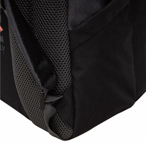 Рюкзак GRIZZLY школьный, анатомическая спинка, 2 отделения, для девочек, BLACK/ORANGE, 41х27х17 см, RD-342-1/2
