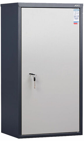 Шкаф металлический для документов AIKO "SL-87Т" ГРАФИТ, 870х460х340 мм, 21 кг, S10799090502