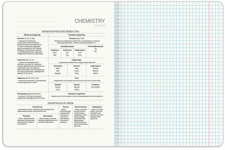 Тетрадь предметная DOG БОБИК 48 л., TWIN-лак, ХИМИЯ, клетка, подсказ, BRAUBERG, 404793