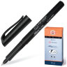 Ручка-роллер KOH-I-NOOR, ЧЕРНАЯ, трехгранная, корпус черный, узел 0,5 мм, линия письма 0,3 мм, 7780573801KS