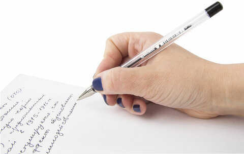 Ручка шариковая с грипом BRAUBERG "X-Writer", ЧЕРНАЯ, узел 0,7 мм, линия письма 0,35 мм, 142404