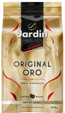 Кофе в зернах JARDIN "Original Oro", арабика 100%, 1000 г, 1749-06