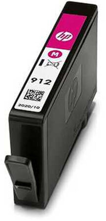 Картридж струйный HP (3YL78AE) для HP OfficeJet Pro 8023, №912 пурпурный, ресурс 315 страниц, оригинальный