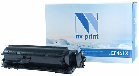 Картридж лазерный NV PRINT (NV-CF461X) HP Color Laser Jet M652/M653, голубой, ресурс 22000 страниц, NV-CF461XC