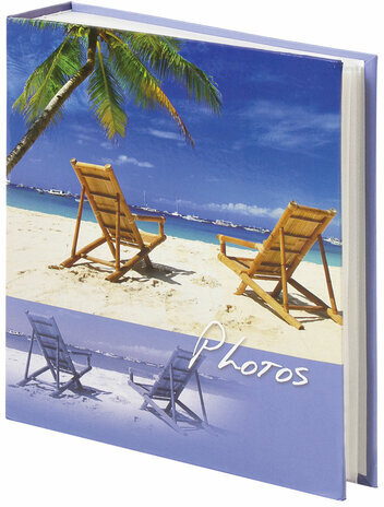 Фотоальбом BRAUBERG "Отдых у моря" на 200 фото 10х15 см, твердая обложка, термосварка, 391169