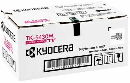 Тонер-картридж KYOCERA (TK-5430M) ECOSYS PA2100cx/MA2100cfx и другие, пурпурный, оригинальный, ресурс 1250 страниц, 1T0C0ABNL1
