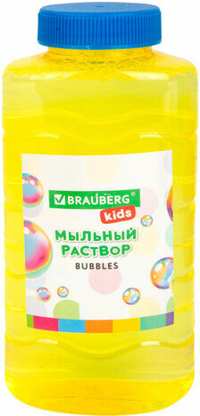 Мыльные пузыри Бластер Генератор "DOUBBLE BIG BUBBLES", раствор 250 мл, BRAUBERG KIDS, 665151