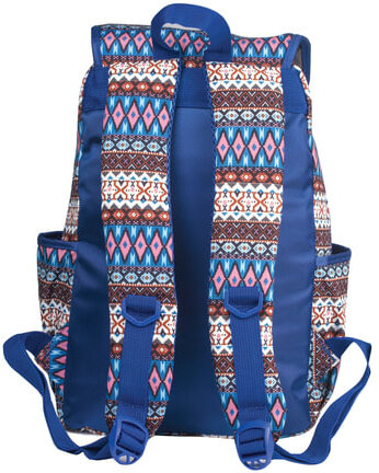 Рюкзак BRAUBERG молодежный, узоры, "Этник", на застежке, 34х25х12 см, 227075
