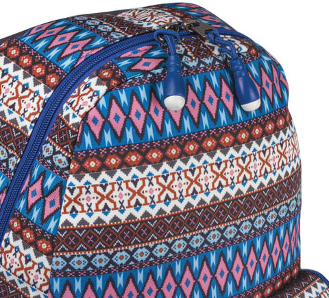 Рюкзак BRAUBERG молодежный, узоры, "Этник", на застежке, 34х25х12 см, 227075