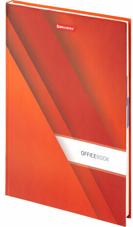 Блокнот БОЛЬШОЙ ФОРМАТ (215х295 мм) А4, 128 л., твердый, клетка, блок 4 цвета, BRAUBERG, &quot;Стиль&quot;, 111592