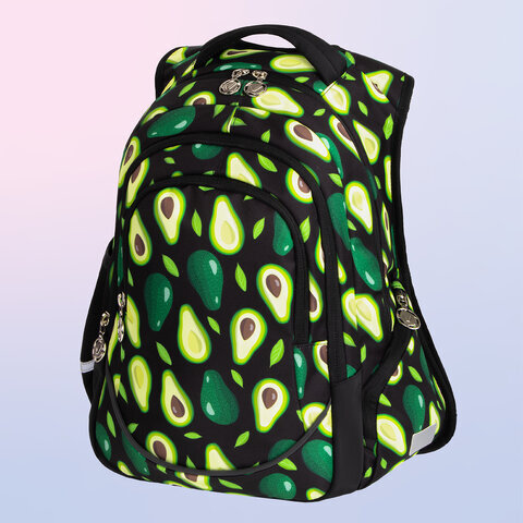 Рюкзак BRAUBERG SPECIAL, "Avocado", 44x30x13 см, 229982