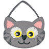 Набор для шитья сумочки из фетра "Котик", ЮНЛАНДИЯ, 664496