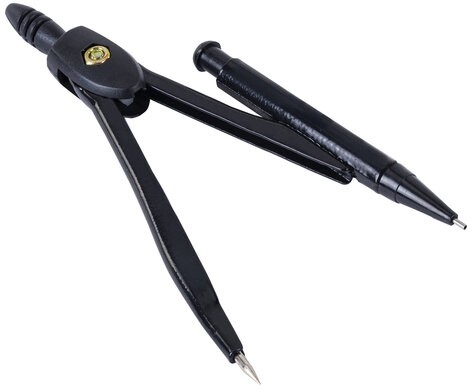 Готовальня STAFF "College" 9 предметов: циркуль 120 мм, чертежные принадлежности, механический карандаш, пластиковый пенал, 210863