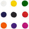 Краски акриловые по ткани 9 цветов по 10 мл, BRAUBERG HOBBY, 192442