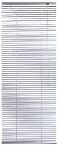 Жалюзи горизонтальные BRABIX 80х160 см, АЛЮМИНИЙ, цвет серебристый, 606039