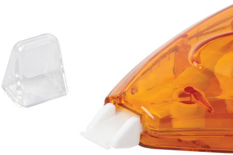 Корректирующая лента ОФИСМАГ, 5 мм х 8 м, корпус оранжевый, блистер, 226812