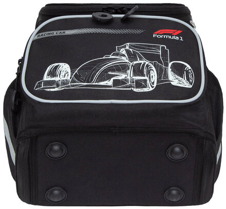 Ранец GRIZZLY эргономичная спинка, светящийся, для мальчиков, "RACING CAR", 35х26х16 см, RAl-295-2/1