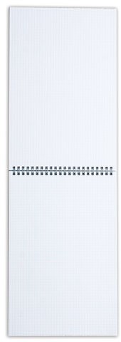 Блокнот БОЛЬШОЙ ФОРМАТ (200х290 мм) А4, 80 л., гребень, картон, жесткая подложка, клетка, BRAUBERG, "Бизнес", 129804