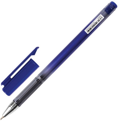 Ручка шариковая масляная BRAUBERG "Profi-Oil", СИНЯЯ, корпус с печатью, узел 0,7 мм, линия письма 0,35 мм, 141632