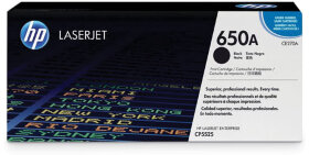 Картридж лазерный HP (CE270A) Color LaserJet Enterprise CP5525, №650A, черный, оригинальный, ресурс 13500 страниц