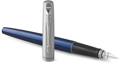 Ручка перьевая PARKER "Jotter Royal Blue CT", корпус синий, детали из нержавеющей стали, синяя, 2030950