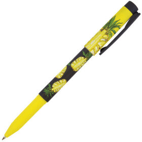 Ручка шариковая BRUNO VISCONTI FreshWrite, СИНЯЯ, &quot;Ананас&quot;, узел 0,7 мм, линия письма 0,5 мм, 20-0214/89