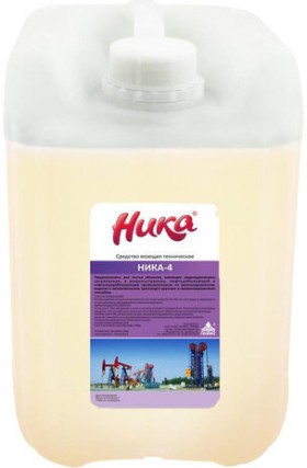 Средство для удаления нефтемасляных и трудноудаляемых загрязнений 5 кг, НИКА-4, жидкое