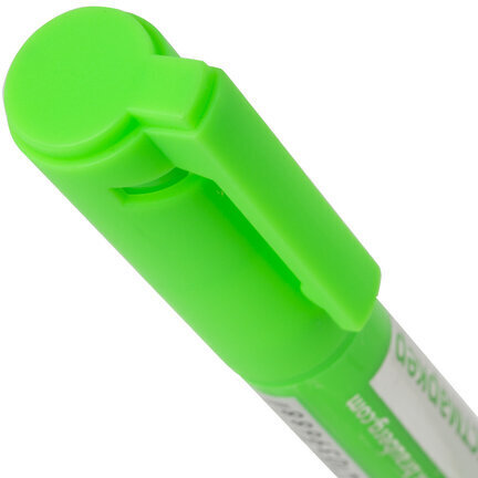 Текстовыделитель BRAUBERG "Energy", ЗЕЛЕНЫЙ, линия 1-3 мм, 150483