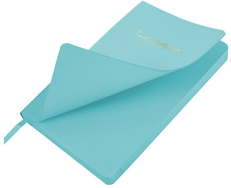 Ежедневник датированный 2024 А5 138x213 мм, BRAUBERG "Pastel", под кожу, бирюзовый, 114966