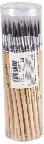 Кисть BRAUBERG, белка, круглая, № 7, 200184