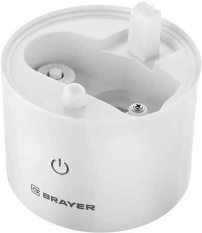 Увлажнитель BRAYER BR4915, объем бака 1,8 л, 22 Вт, арома-контейнер, белый