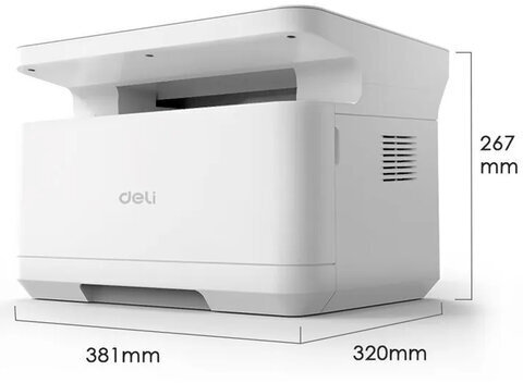 МФУ лазерное DELI M2000DNW "3 в 1" А4, 25 стр./мин, 10000 стр./мес., ДУПЛЕКС, сетевая карта, Wi-Fi