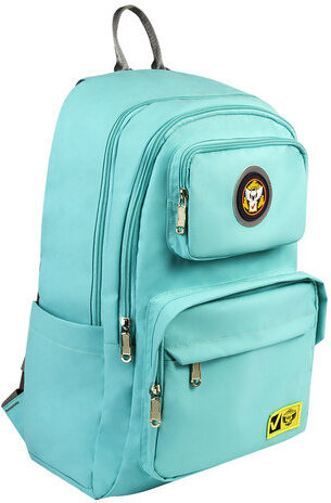 Рюкзак BRAUBERG LIGHT молодежный, с отделением для ноутбука, нагрудный ремешок, мятный, 47х31х13 см, 227077