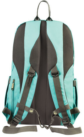 Рюкзак BRAUBERG LIGHT молодежный, с отделением для ноутбука, нагрудный ремешок, мятный, 47х31х13 см, 227077