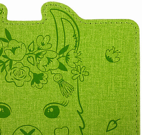 Дневник 1-4 класс 48 л., кожзам (твердая с поролоном), фигурный край, ЮНЛАНДИЯ, "ЛАМА", 105947