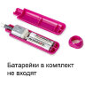 Ластик электрический BRAUBERG "JET", питание от 2 батареек ААА, 8 сменных ластиков, розовый, 229617