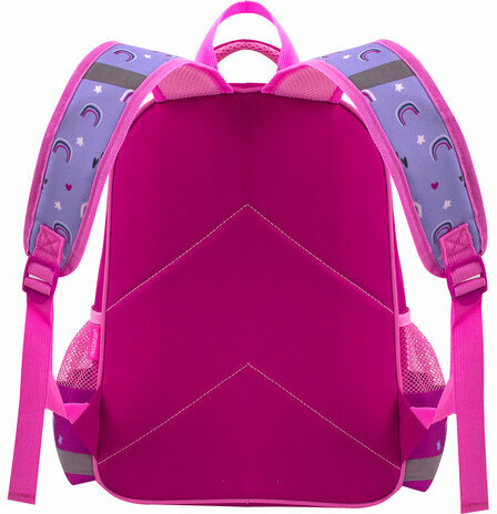 Рюкзак ПИФАГОР SCHOOL для начальной школы, Funny bunnies, 38х28х14 см, 229993