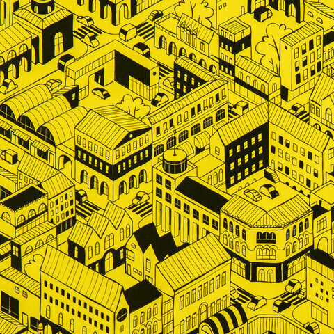 Планинг-еженедельник настольный недатированный (165х90 мм) STAFF, гребень, картон, 64 л., "City", 113509