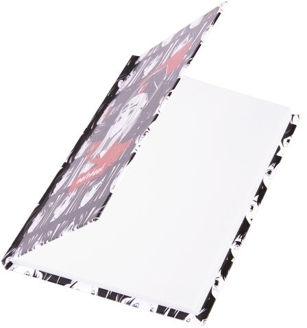 Блокнот МАЛЫЙ ФОРМАТ (110х147 мм), А6, 80 л., твёрдый, клетка, STAFF, "Аниме", 114436