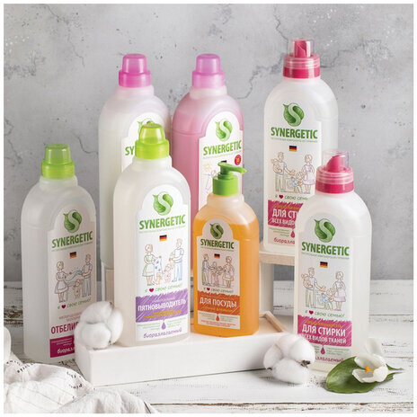 Средство для удаления ржавчины и известкового налета 1 л SYNERGETIC, биоразлагаемое, гель, 104100