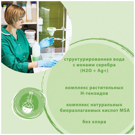 Средство для удаления ржавчины и известкового налета 1 л SYNERGETIC, биоразлагаемое, гель, 104100